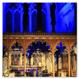 Ambient Church Lighting Hire